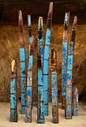 Installation Ange et Dam Dans ce morne horizon