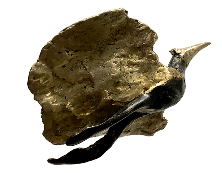 oiseau bronze