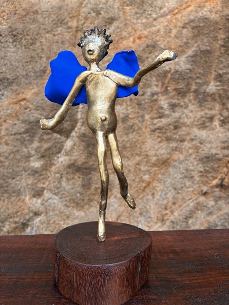 ange en bronze couleur