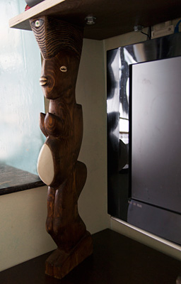 sculpture bois platre